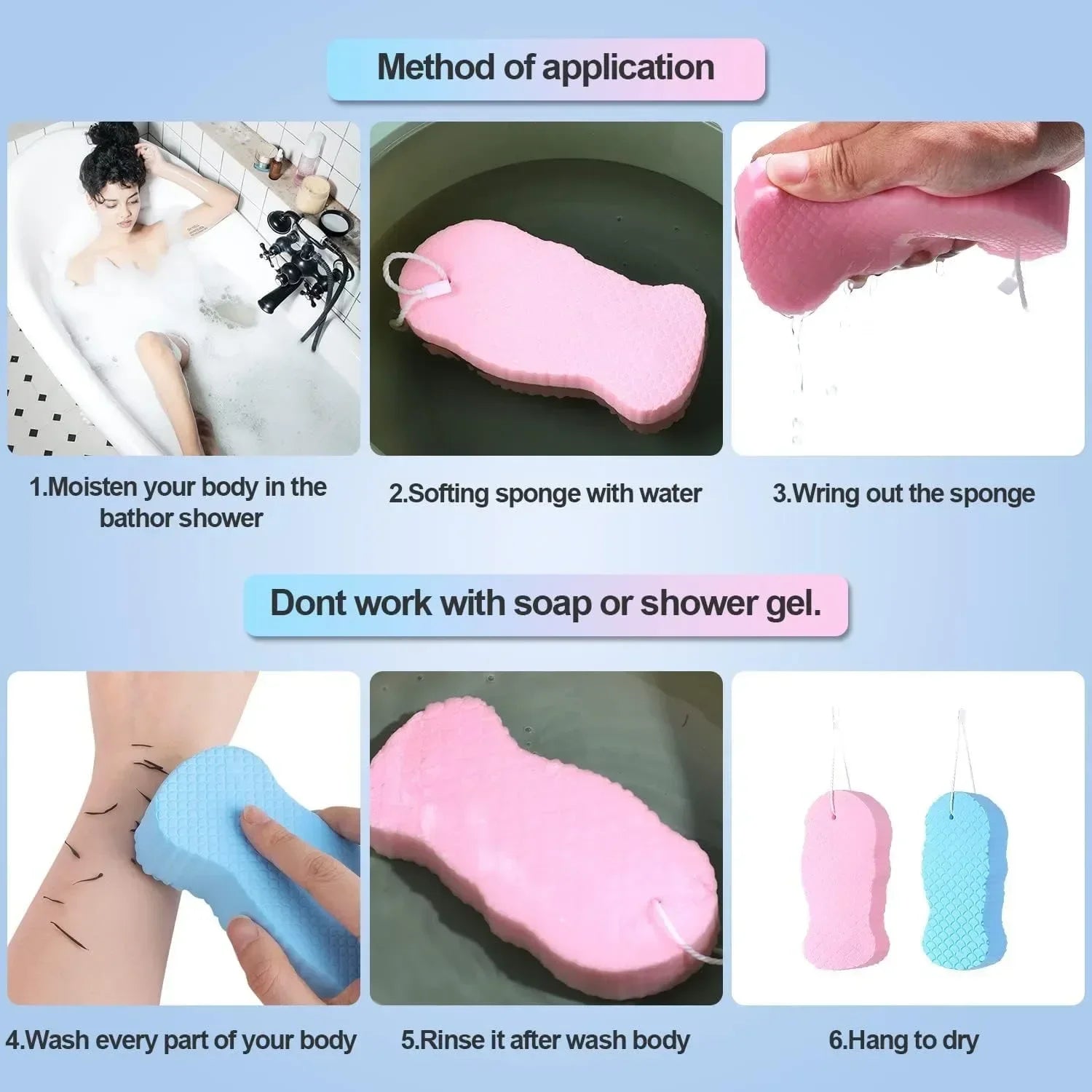 Loofi - Exfoliating Bath Sponge